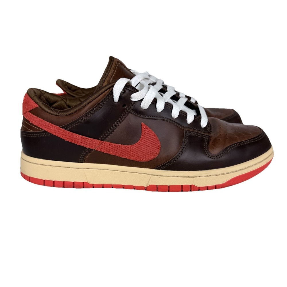 Size 10.5- Nike Dunk Low Light British Brown
